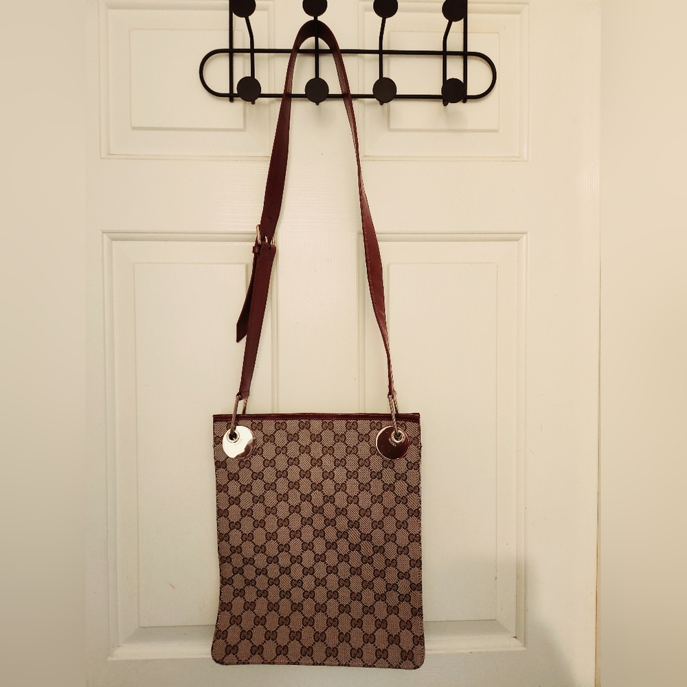 Authentic Gucci Eclipse Canvas Tote